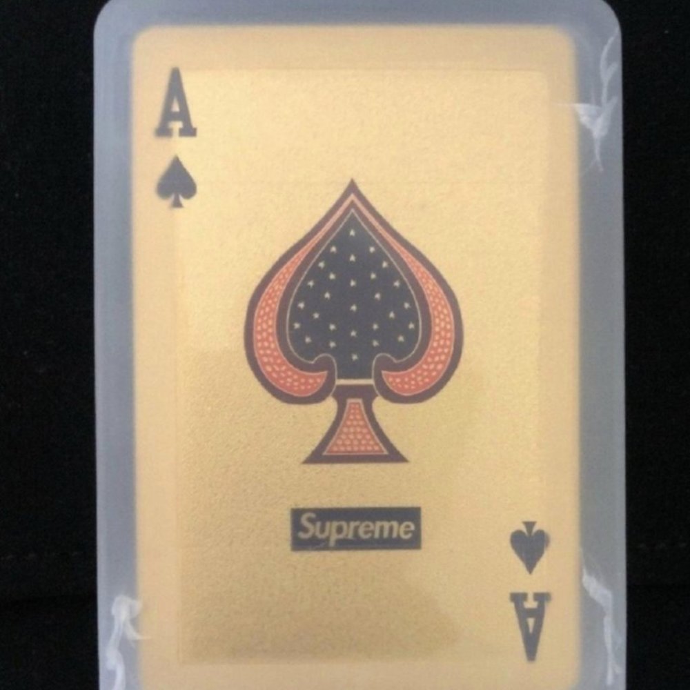 Supreme Gold Playing Cards